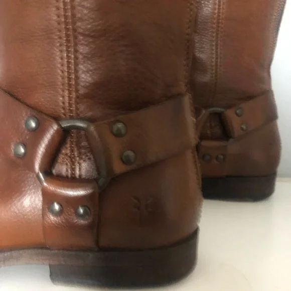Frye Buckle Riding Boots - Picture 6 of 9